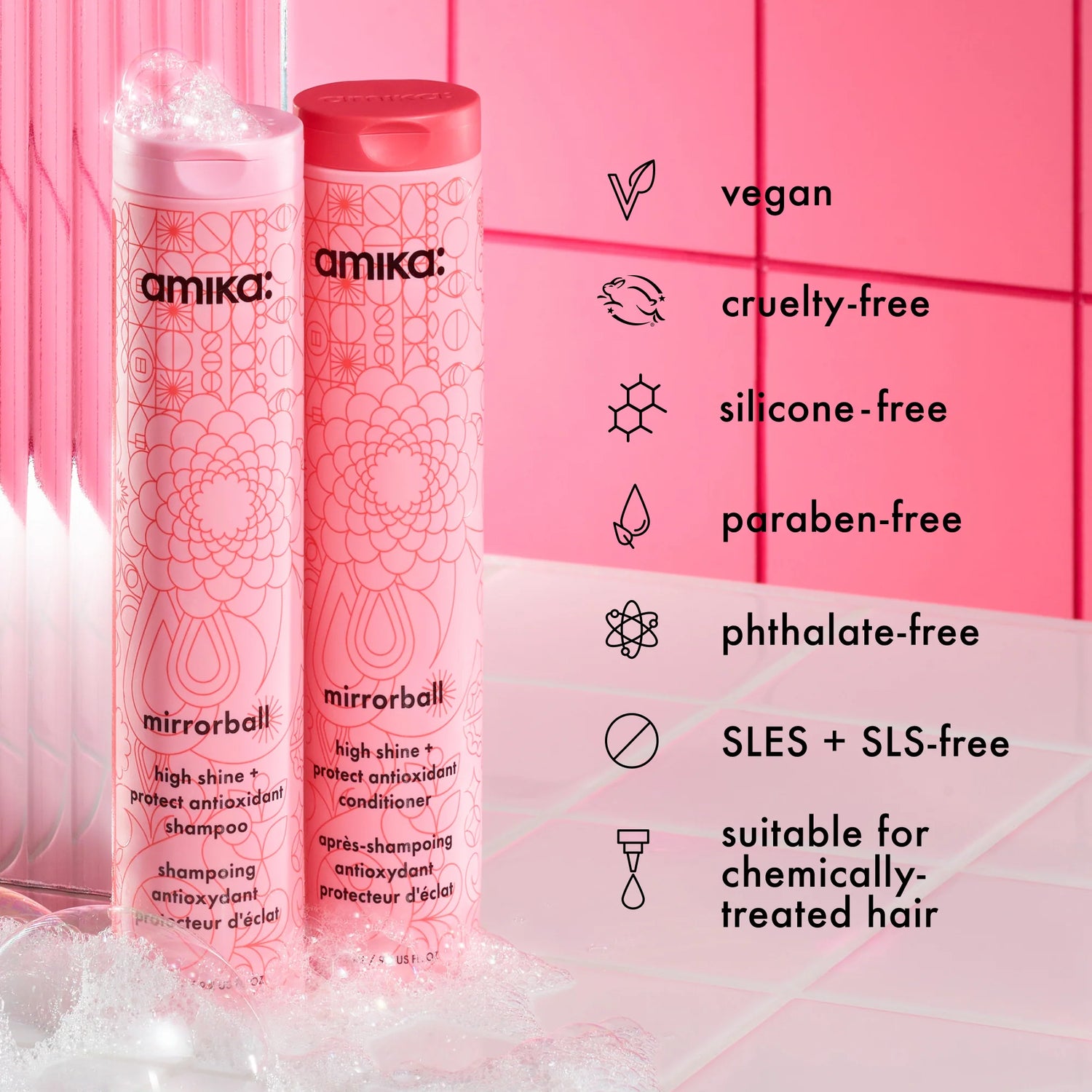 Mirrorball High Shine &amp; Protect Antioxidant Shampoo