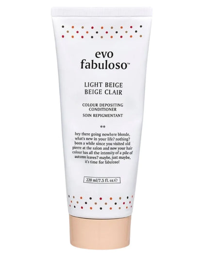Fabuloso Light Beige Colour Depositing Conditioner