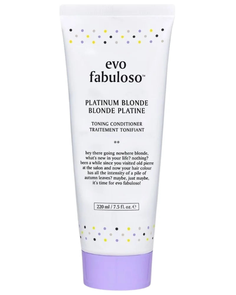 Fabuloso Platinum Blonde Colour Depositing Conditioner