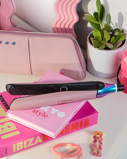 ghd Chronos Styler in Transcendent Pink