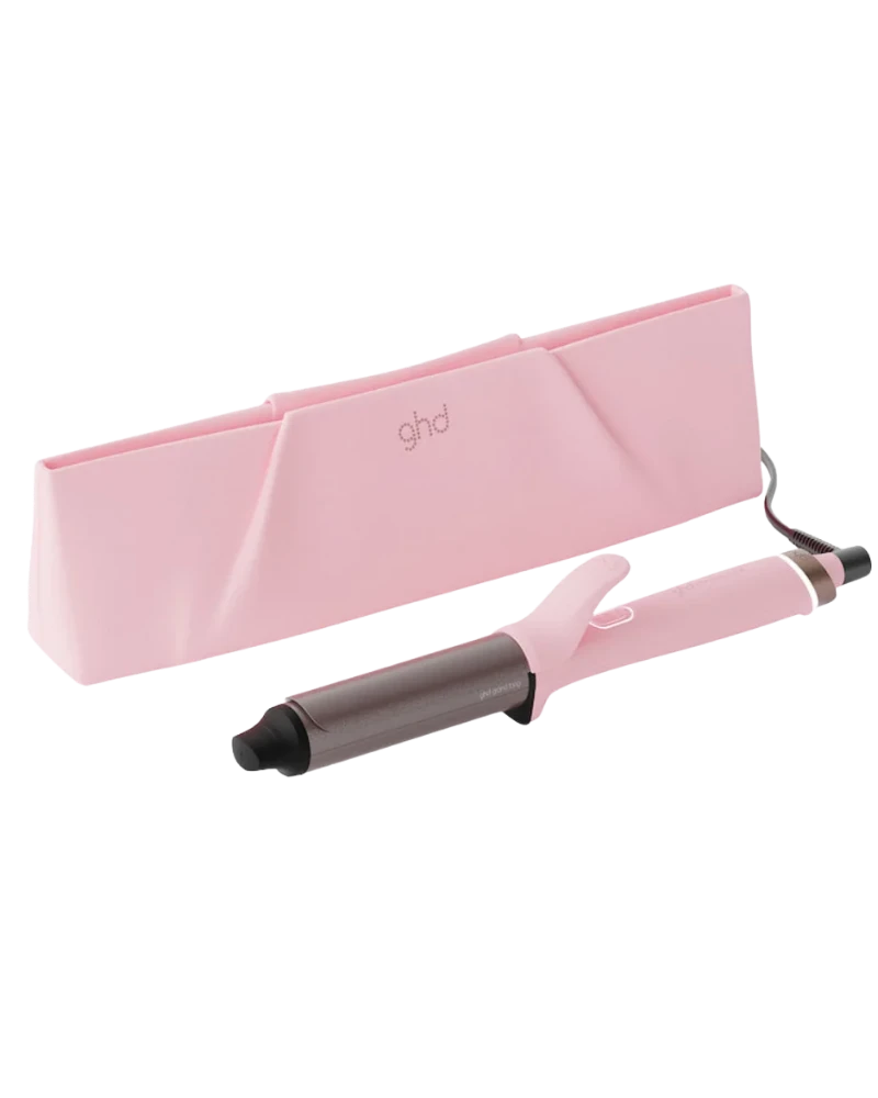 Chronos Grand Curl Tong in Dusted Pink