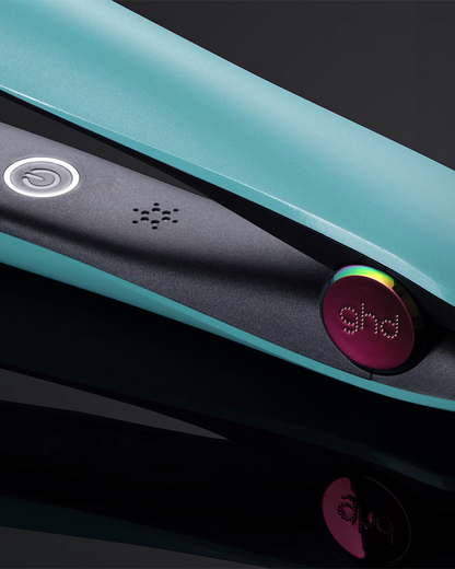 ghd Gold Hair Straightener in Mystic Aqua