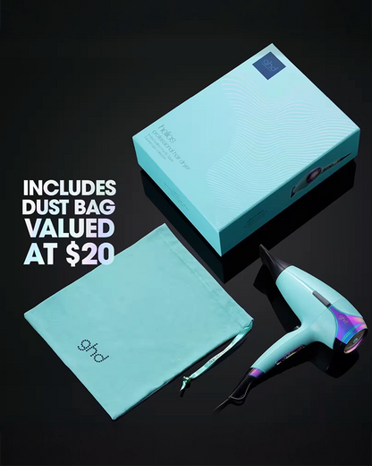 ghd Helios Hair Dryer in Mystic Aqua