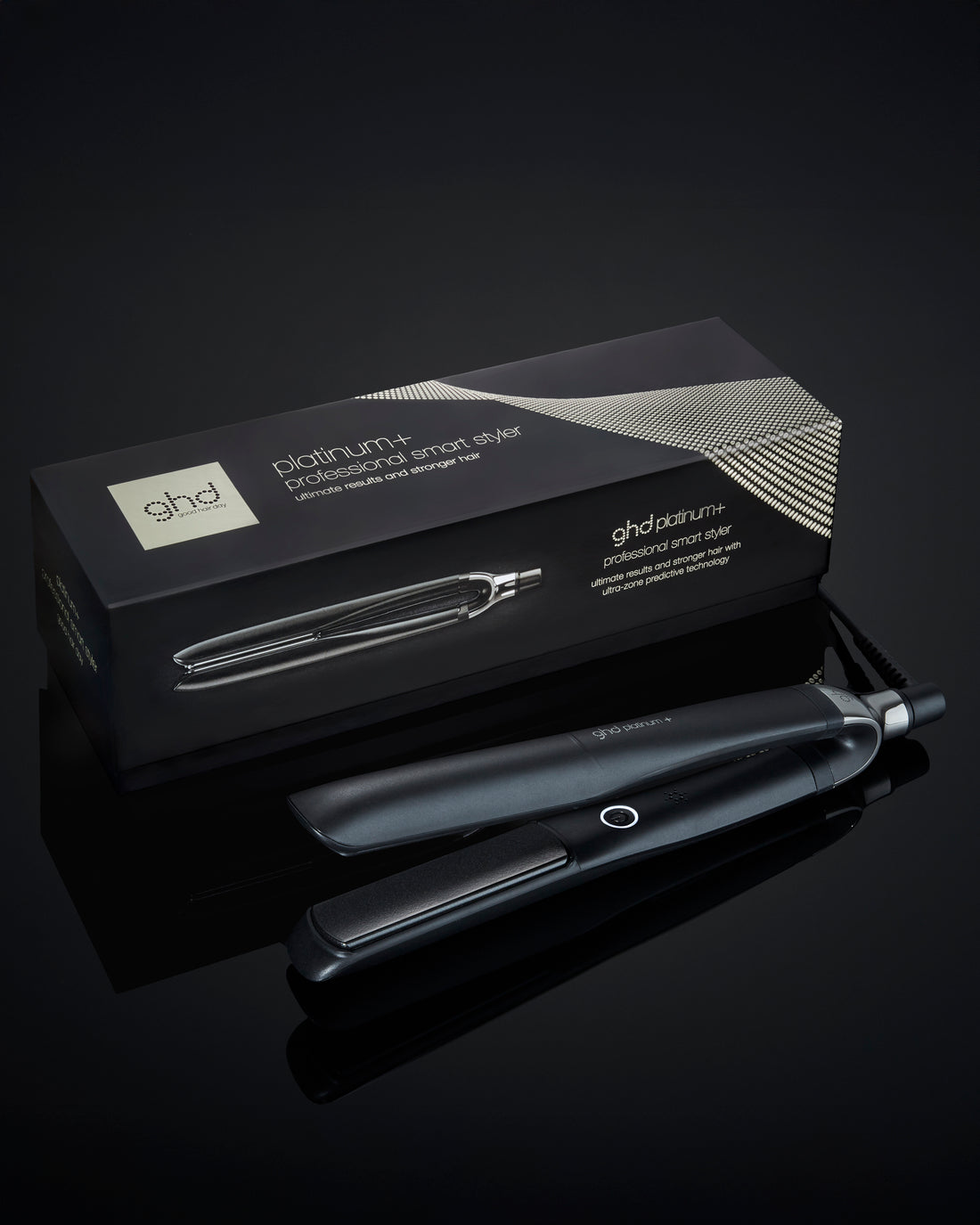 Platinum+ Hair Straightener in Black