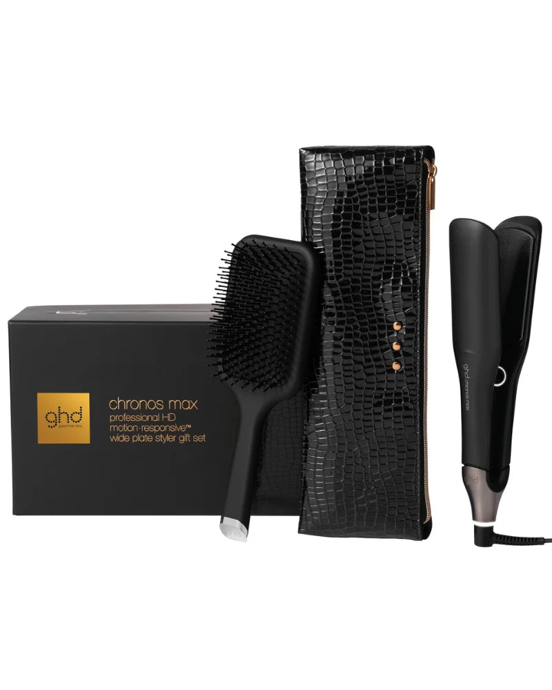 Chronos Max Wide Hair Straightener Gift Set