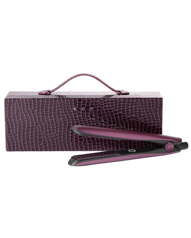 Gold Hair Straightener in Cherry Chic
