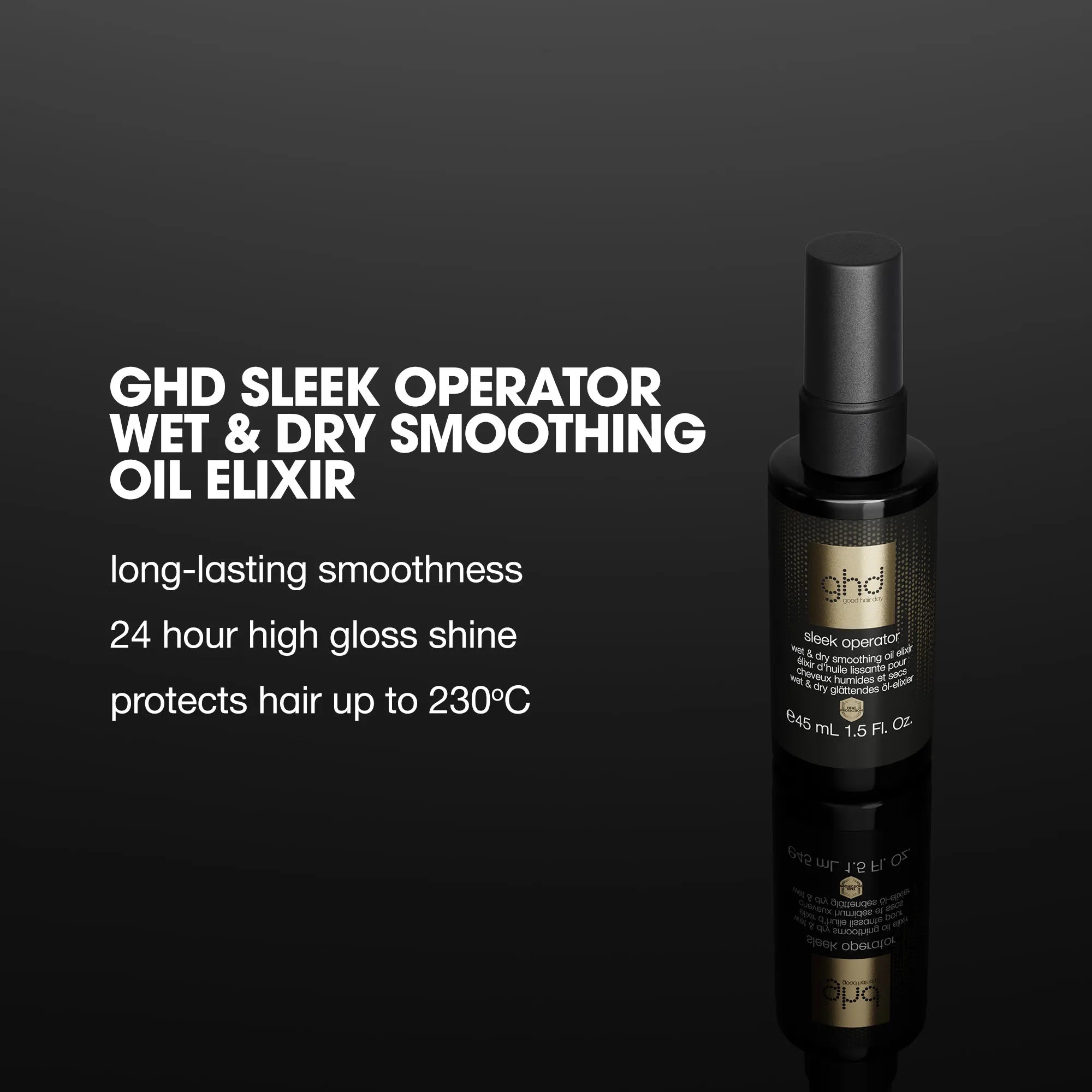 Sleek Operator Wet &amp; Dry Smoothing Oil Elixir