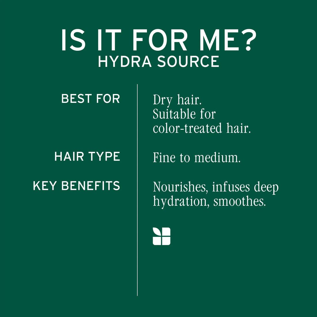 Hydrasource Detangling Solution