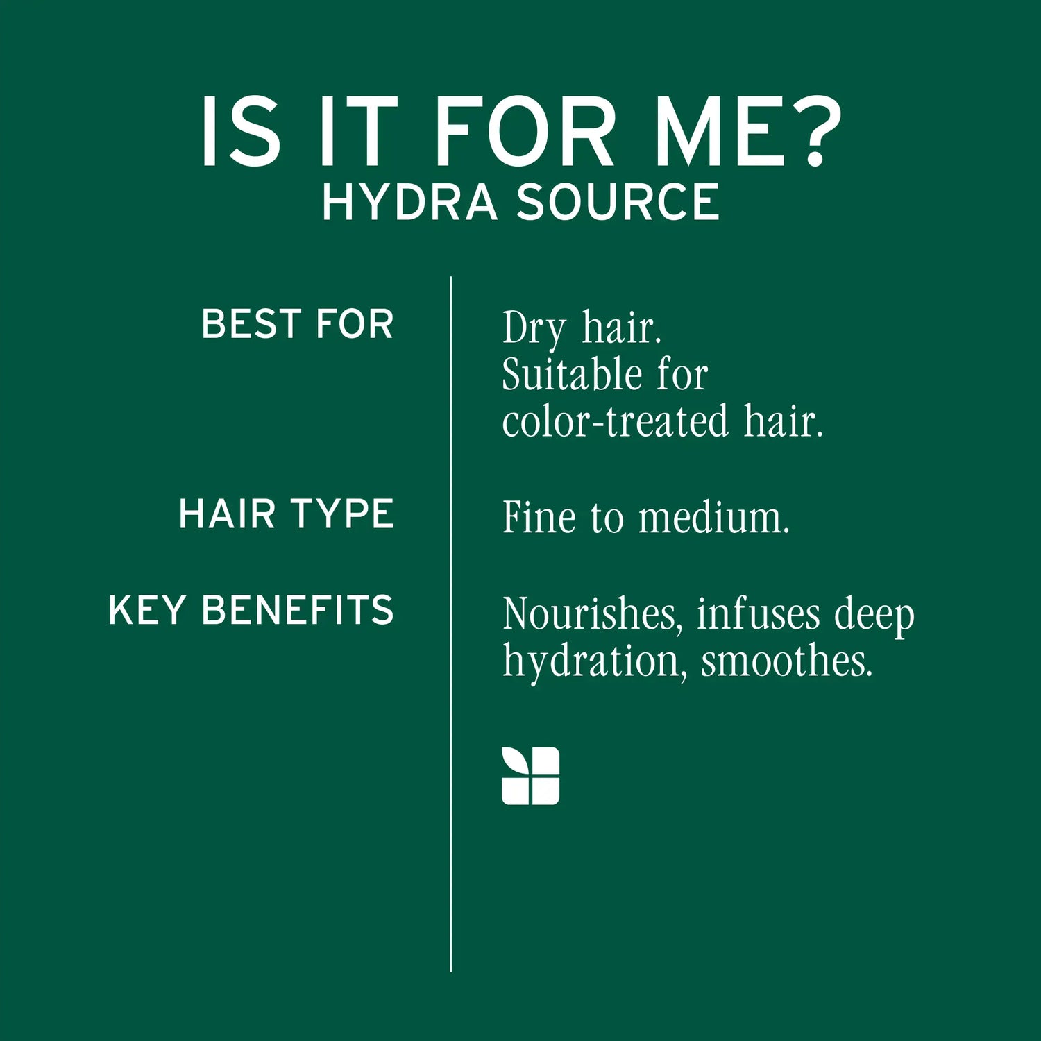 Hydrasource Deep Treatment Mask