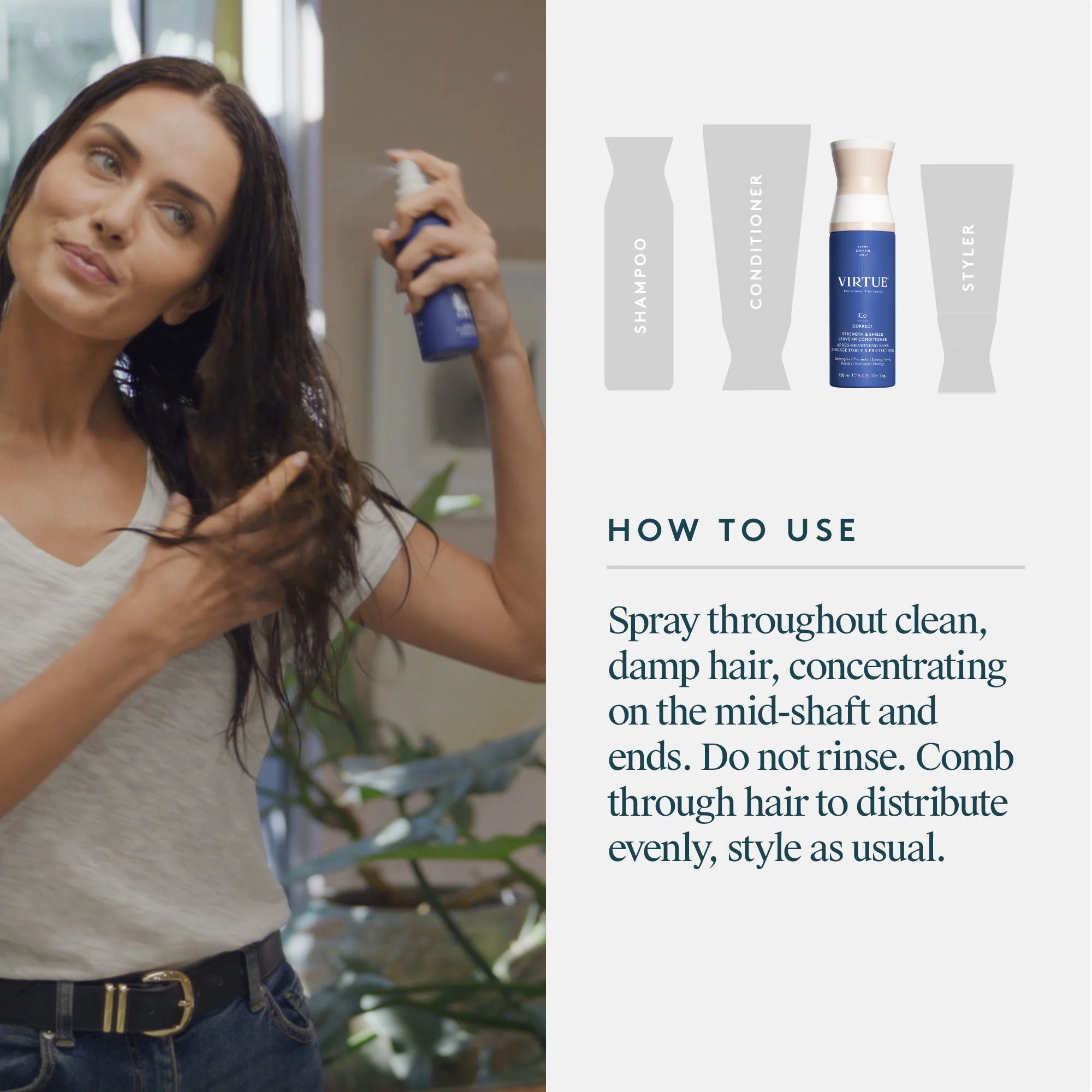 Strength &amp; Shield Leave-in Conditioner