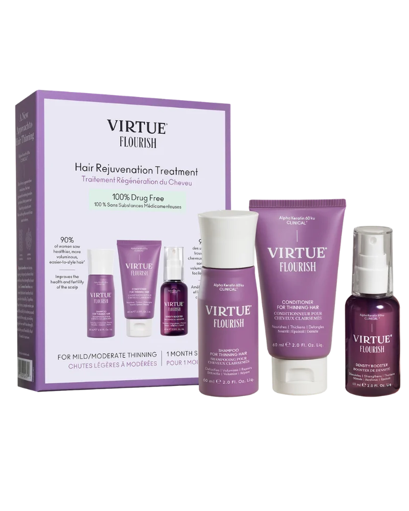 Flourish Hair Kit for Thinning Hair - 30 Day / Travel Size