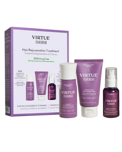 Flourish Hair Kit for Thinning Hair - 30 Day / Travel Size