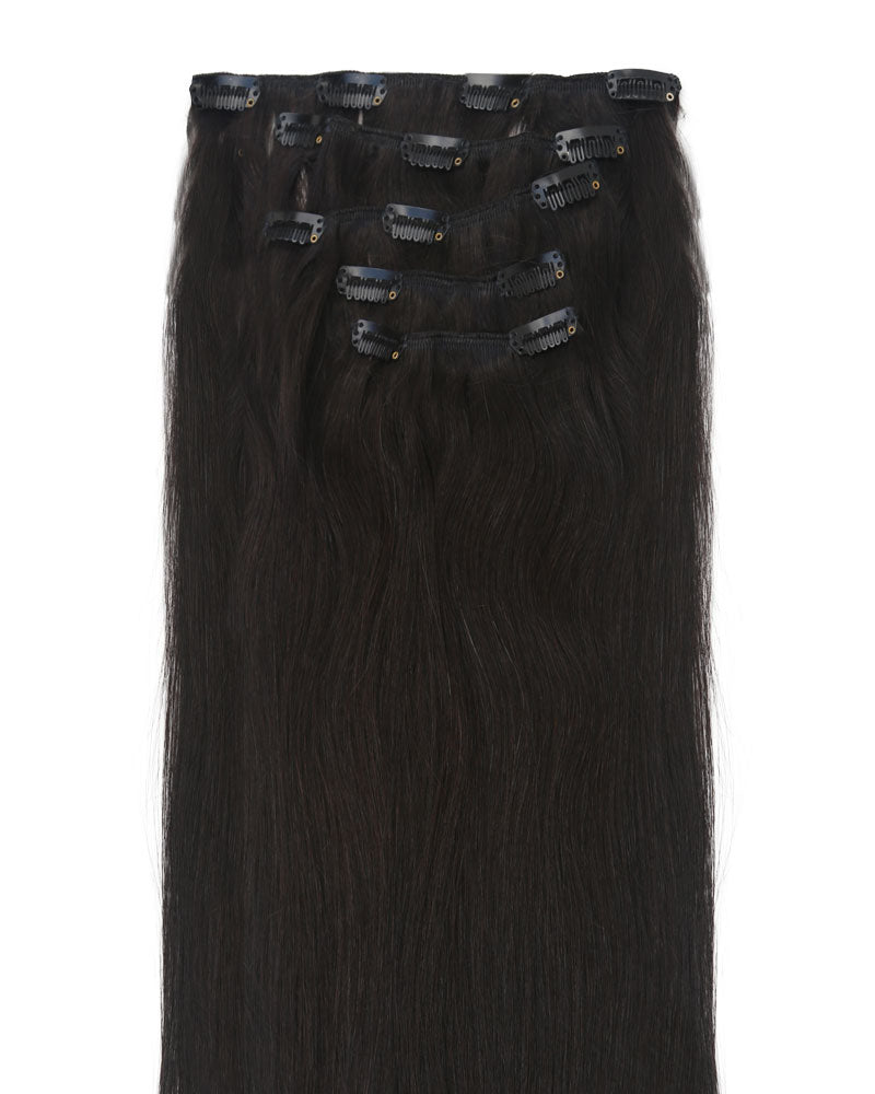 Stefan Clip-in Extensions - Off Black