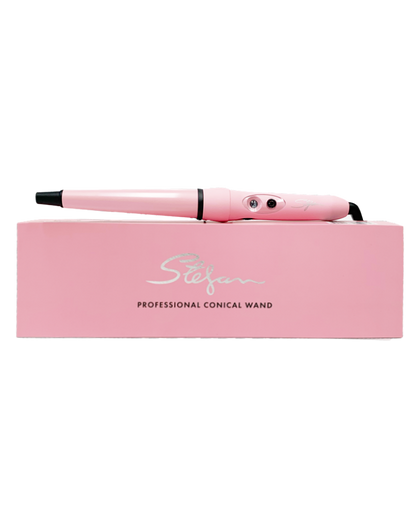 Stefan Conical Curling Iron &amp; Glove