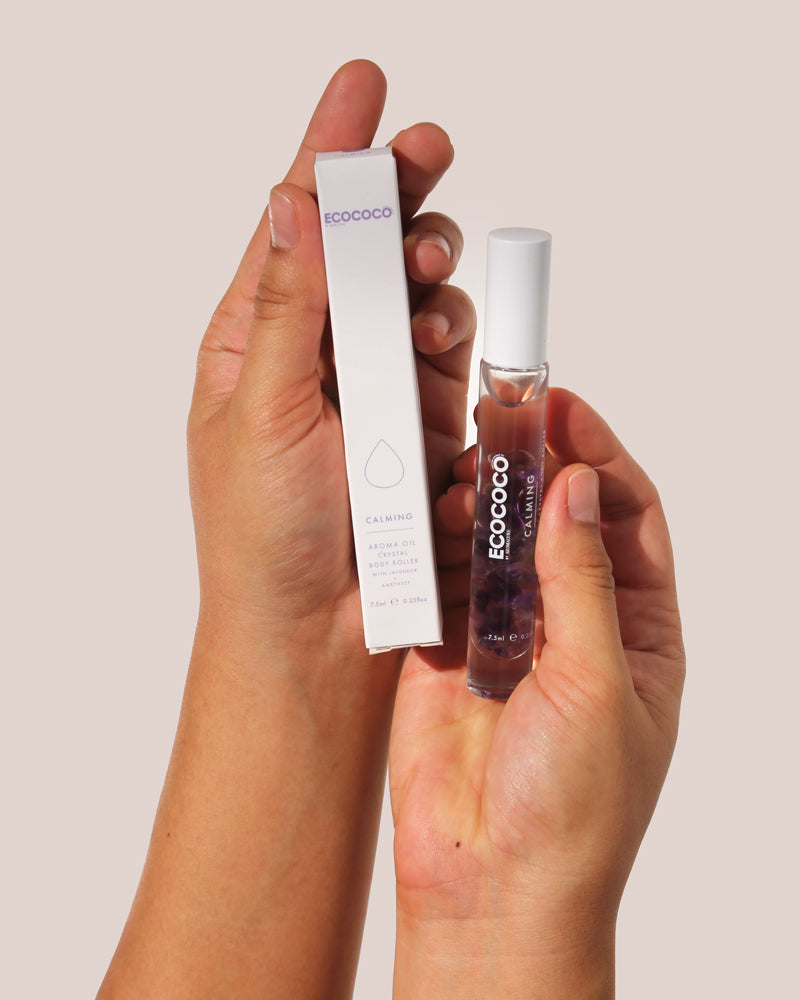 Ecococo Crystal Body Roller Calming Aroma Oil