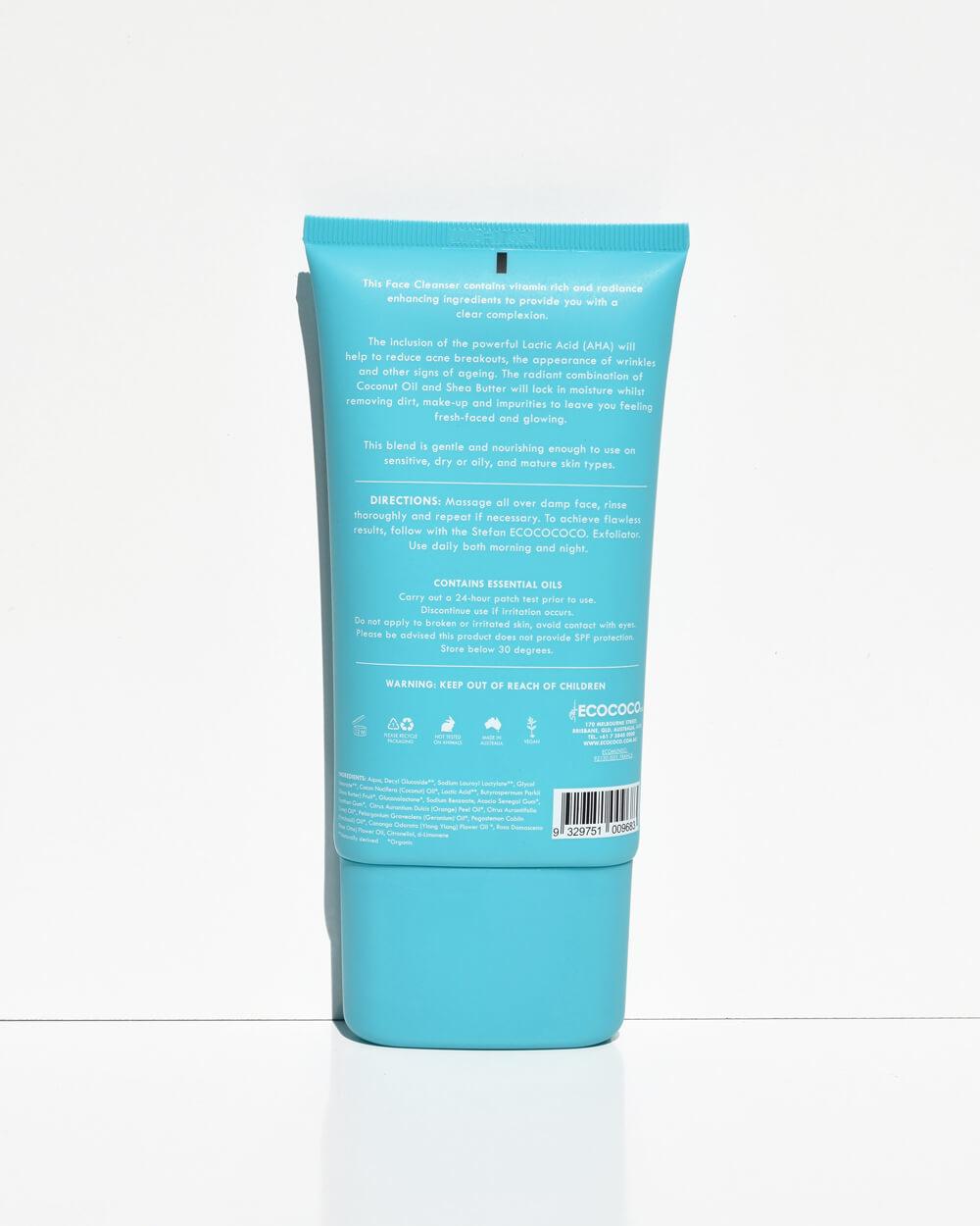 Ecococo Coconut + Lactic Acid Face Cleanser