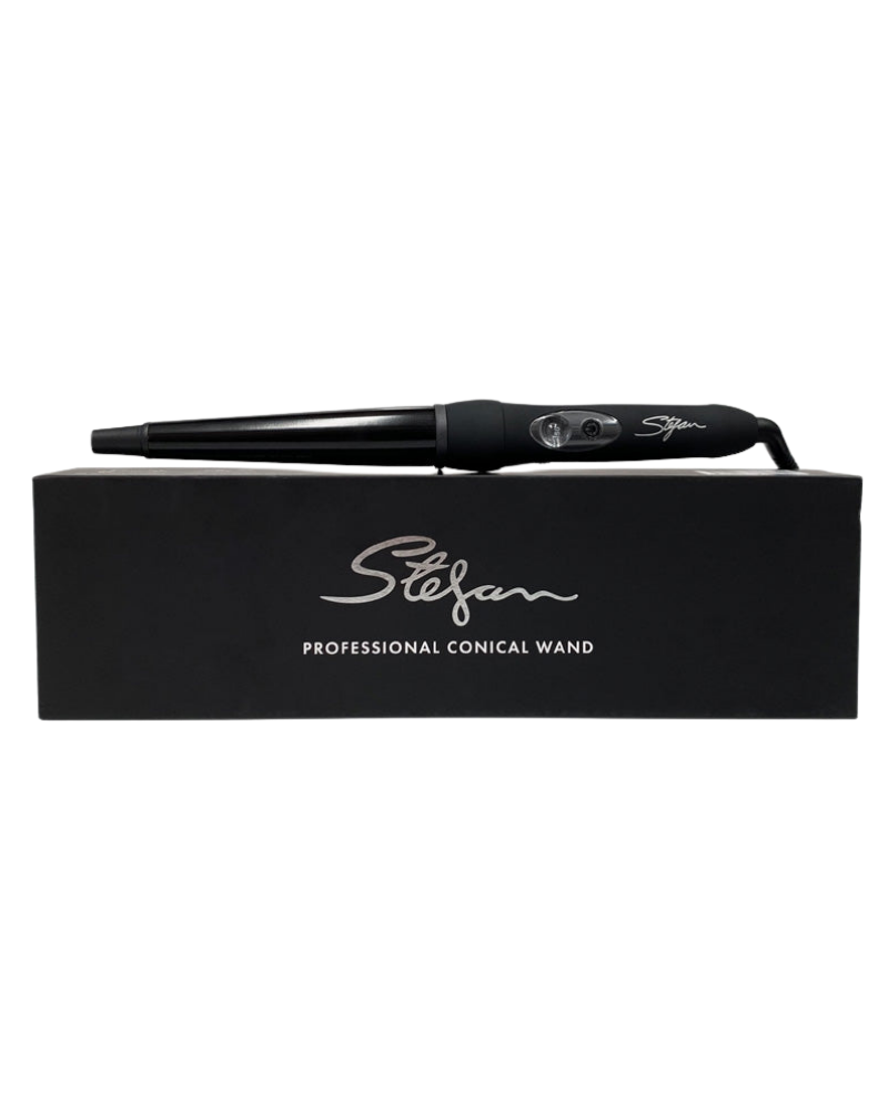 Stefan Conical Curling Iron &amp; Glove
