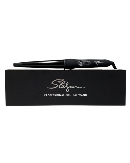 Stefan Conical Curling Iron &amp; Glove