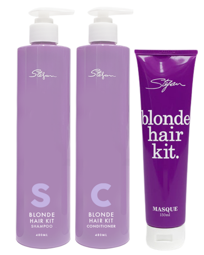 Stefan Blonde Hair Duo + FREE BLONDE MASQUE
