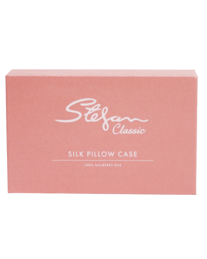 Stefan Silk Pillowcase White (Standard)
