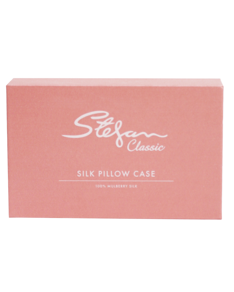 Stefan Silk Pillowcase White (Standard)