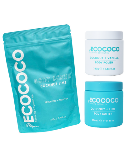 Ecococo Ultimate Body Scrub Collection