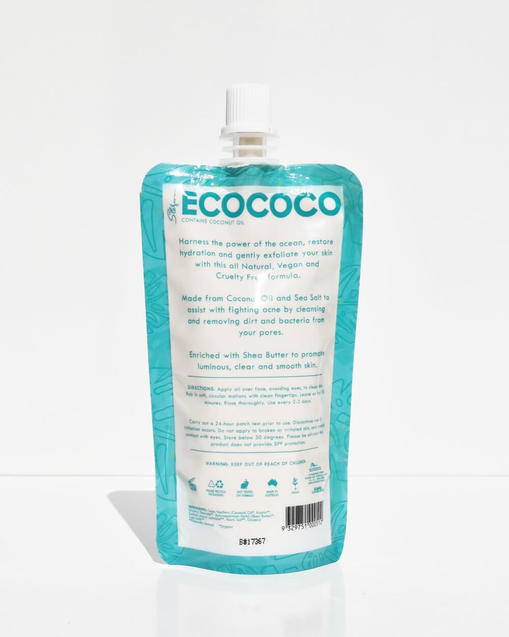 Ecococo Coconut + Sea Salt Face Mask