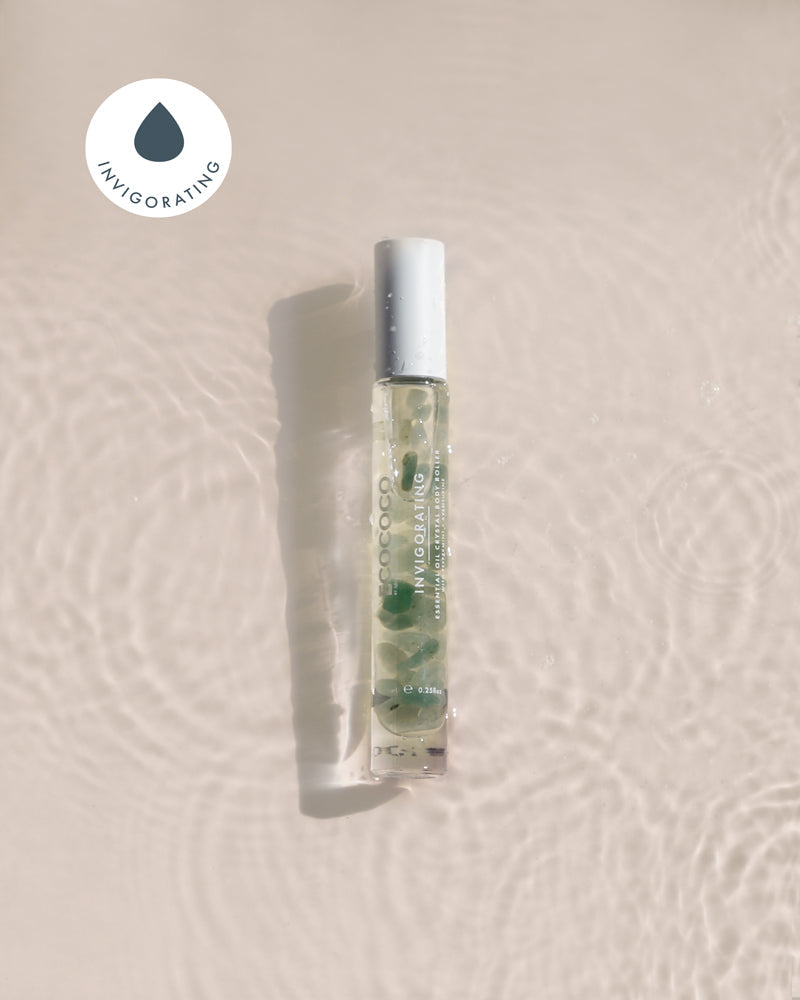 Ecococo Crystal Body Roller Invigorating Aroma Oil