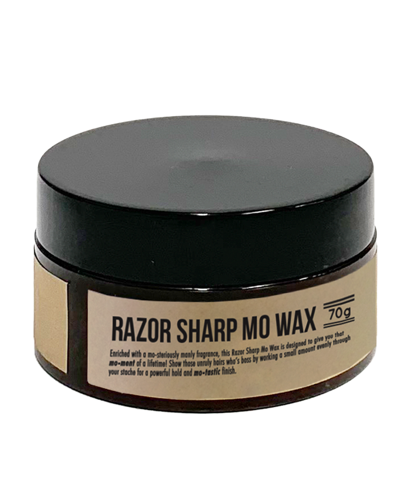 The Man Grooming Razor Sharp Mo Wax